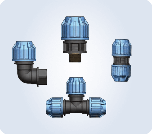 MDPE Compression Fittings